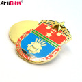 Custom Promotion cheap parachuting badges russia sports icon